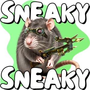 Twitch - Sneaky, sneaky (sötét és világos alapra)